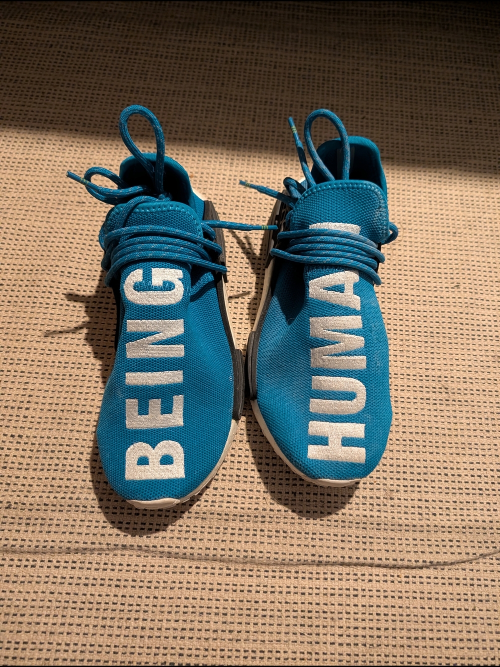 adidas Blue BEING HUMAN Women's Athletic Sneakers